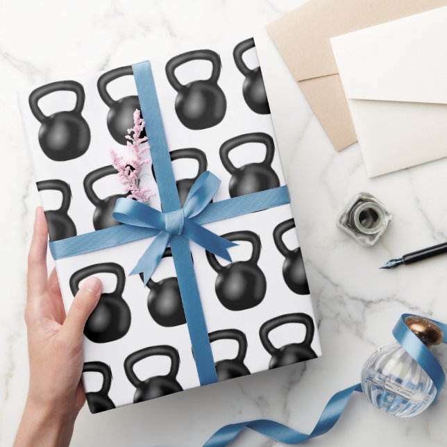 Papel de embrulho de Kettlebell, Papel de presente (Presentear)