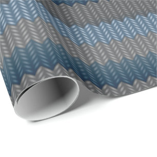 Papel de embrulho de lã Azul Lã para tricô Papel d