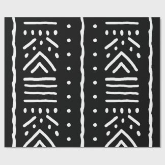 Papel de embrulho de lama preta africana - Papel d