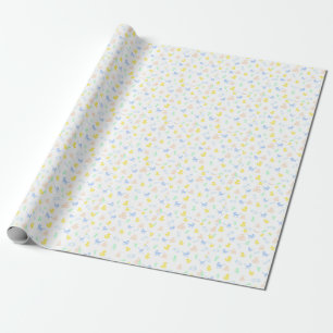 Papel de embrulho de lindo bebê menino