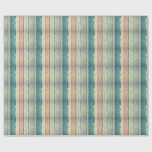 Papel de embrulho de madeira rustic rosa e azul