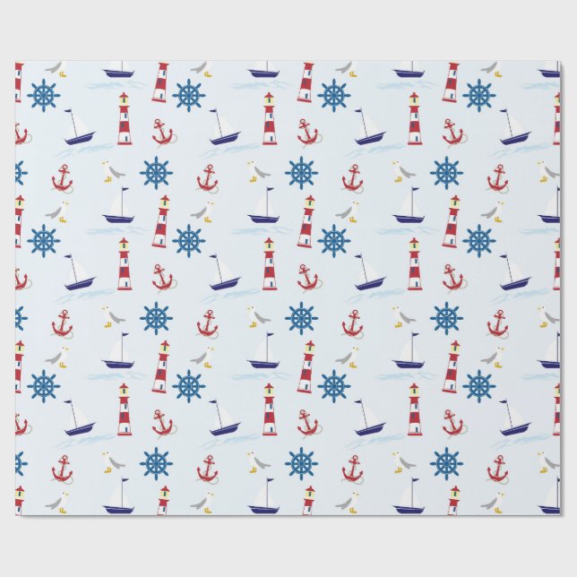 papel de embrulho de marinho (Aberto)