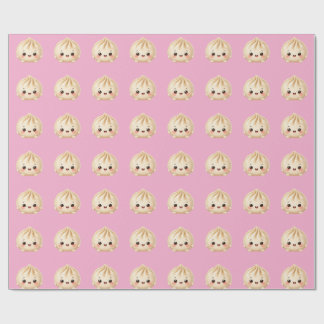 Papel de embrulho de massa para menina bebê