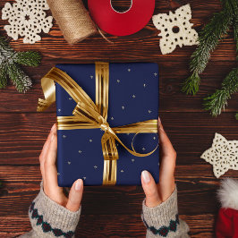 Papel de embrulho de moldagem de presente de monog