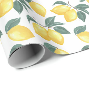 Papel de embrulho de molho de molho para o Lemon G