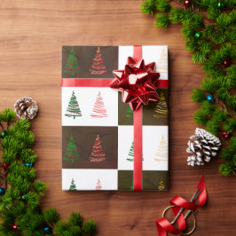 Papel de embrulho de Natal