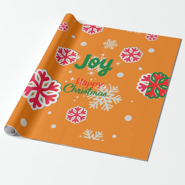 Papel de embrulho de Natal (Desenrolado)