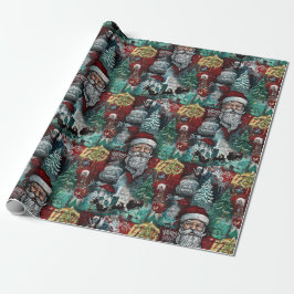 Papel de embrulho de Natal