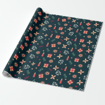 Papel de embrulho de Natal