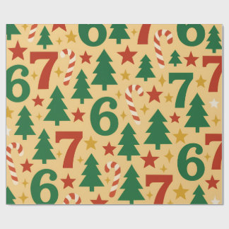 Papel de embrulho de Natal