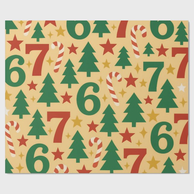 Papel de embrulho de Natal (Aberto)