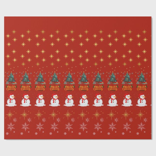 Papel de embrulho de Natal (Aberto)