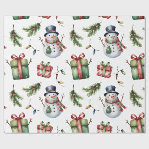 Papel de embrulho de Natal