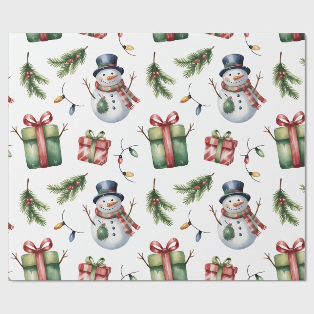 Papel de embrulho de Natal (Aberto)