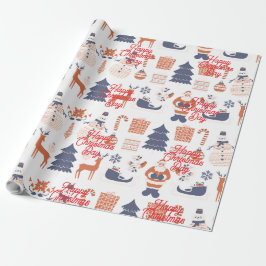 Papel de embrulho de Natal