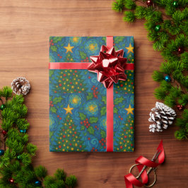 Papel de embrulho de Natal