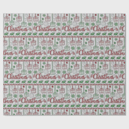 Papel de embrulho de Natal