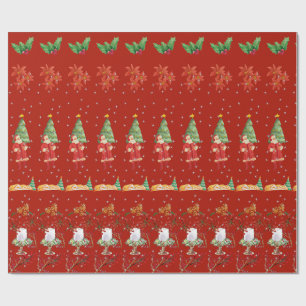 Papel de embrulho de Natal