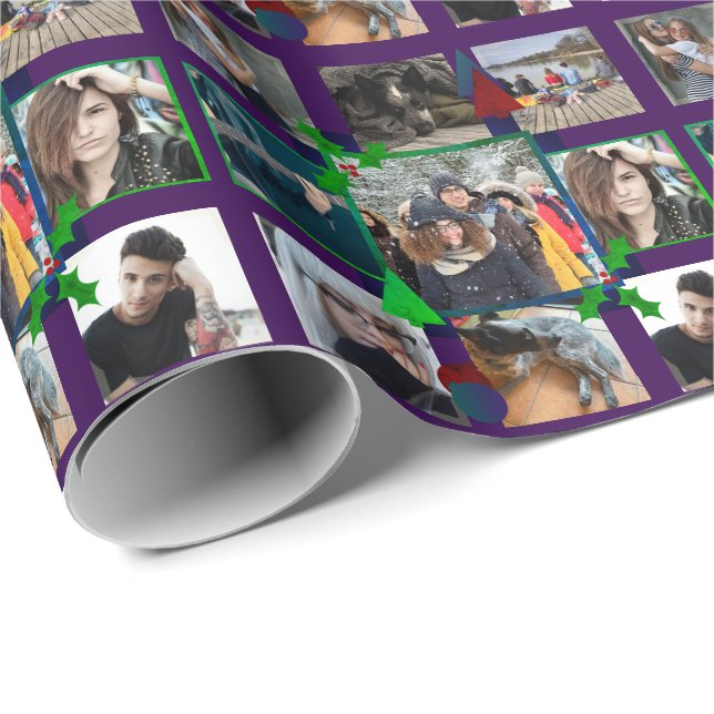 Papel de embrulho de Natal (Ponta do rolo)
