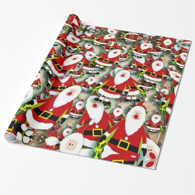 Papel de embrulho de Natal (Desenrolado)