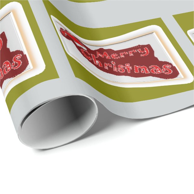 Papel de embrulho de Natal (Ponta do rolo)
