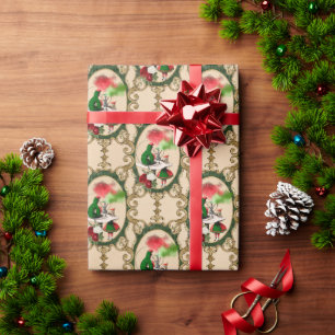 Papel de embrulho de Natal Alice no País das Marav