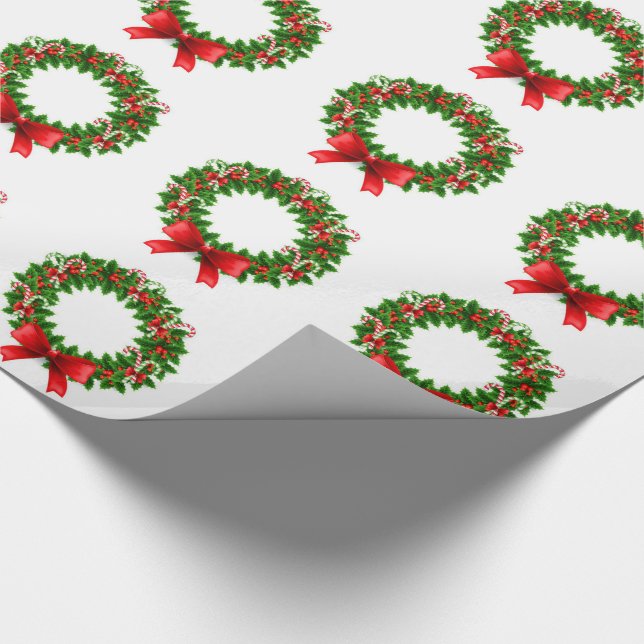 Papel de embrulho de Natal/Arranjos de Natal (Ponta)