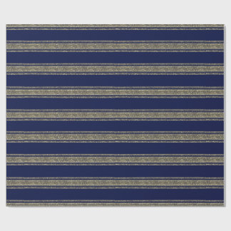 Papel de embrulho de Natal azul 