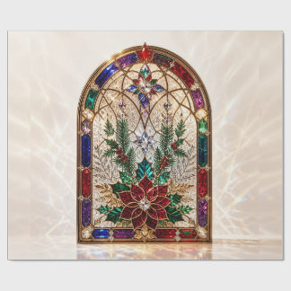 Papel de embrulho de Natal Catedral de Joias de Lu