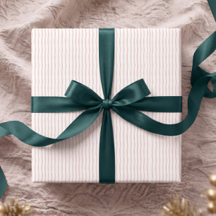 Papel de embrulho de Natal com listras de aquarela