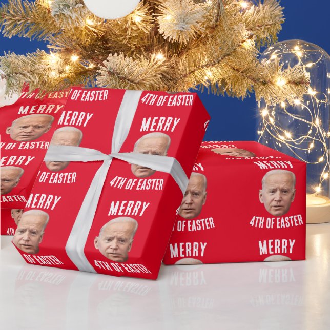 Papel de embrulho de Natal confuso e engraçado do  (Feriados)
