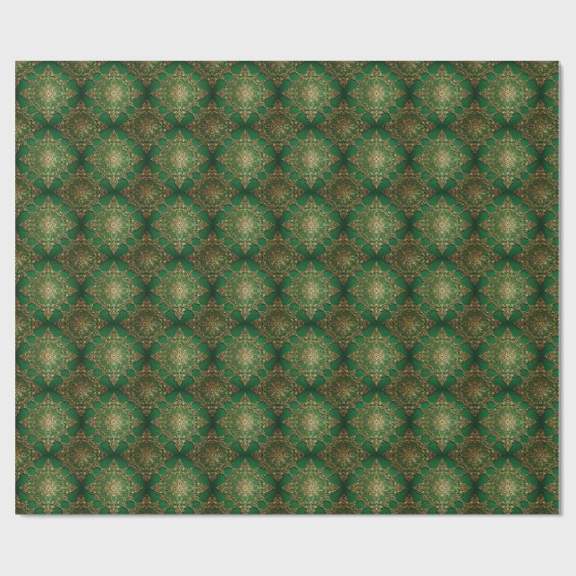 Papel de embrulho de Natal de luxo (Aberto)