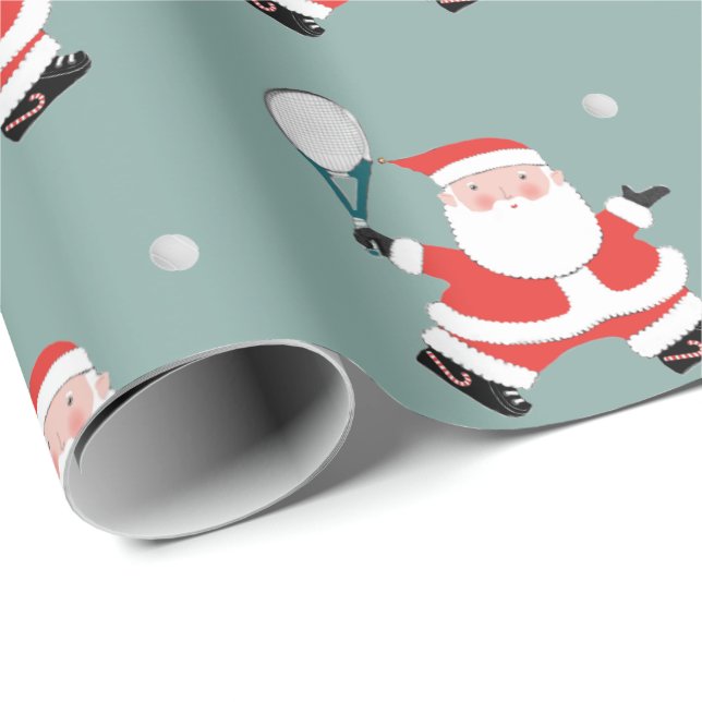 Papel de embrulho de Natal de tênis (Ponta do rolo)