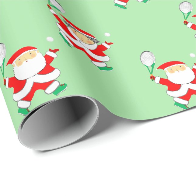 Papel de embrulho de Natal de tênis (Ponta do rolo)