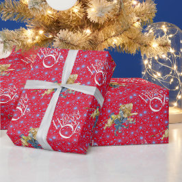 Papel de embrulho de Natal do Mágico de Oz Clássic