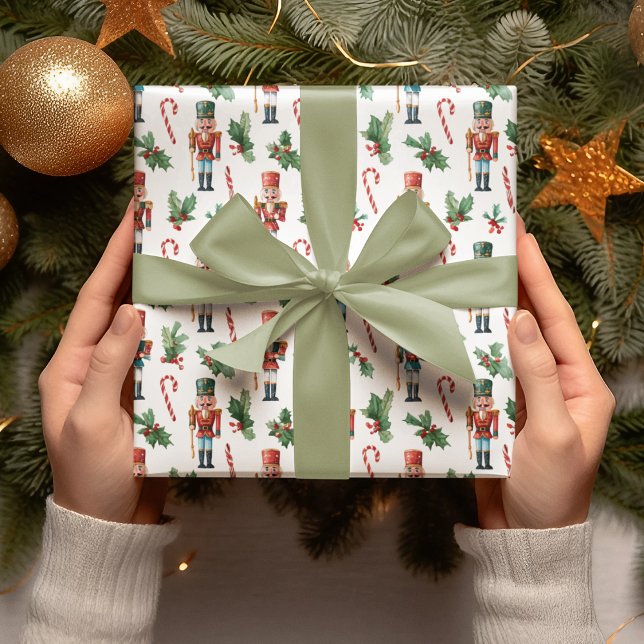 Papel de embrulho de Natal do Quebra-Nozes (Criador carregado)