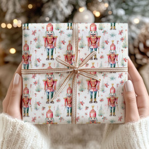 Papel de embrulho de Natal do Quebra-Nozes Clássic