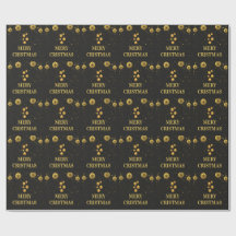Papel de embrulho de Natal elegante
