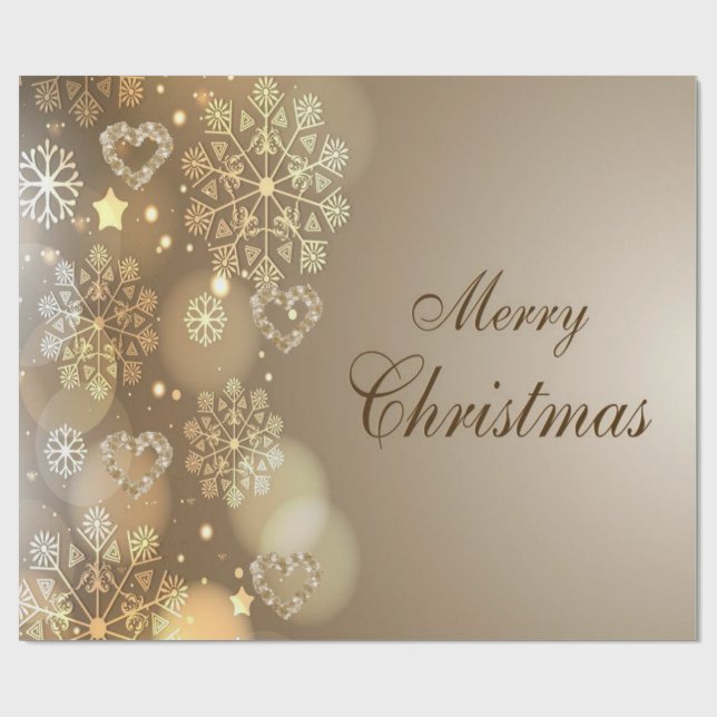 Papel de embrulho de Natal Feliz Natal (Aberto)