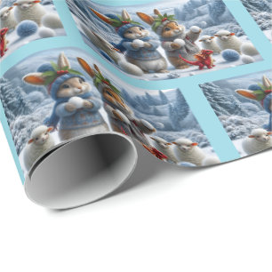Papel de embrulho de Natal galês