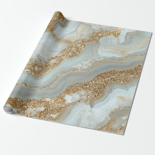 Papel de embrulho de Natal Geode