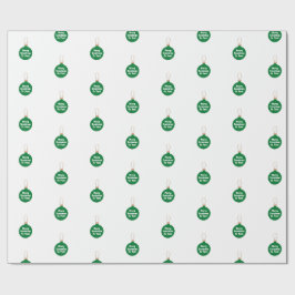 Papel de embrulho de Natal Girl Scouting 