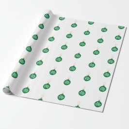Papel de embrulho de Natal Girl Scouting 