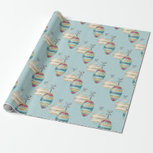 Papel de embrulho de Natal Ornamento de Inverno