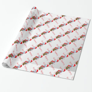 Papel de embrulho de natal para bebê
