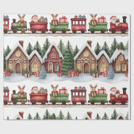 Papel de embrulho de Natal para crianças – Terra d