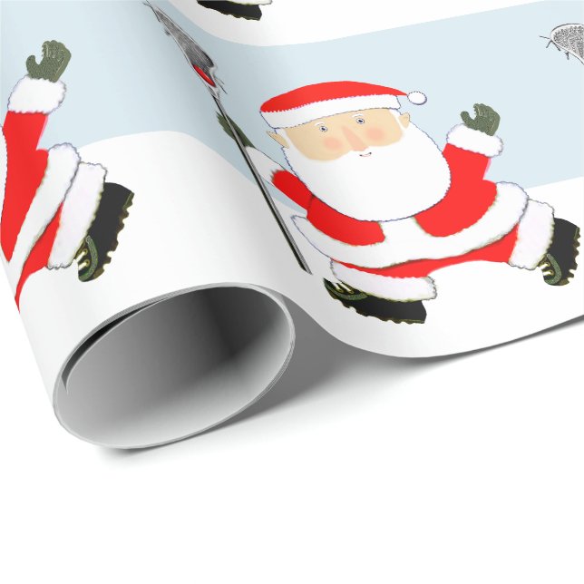 Papel de embrulho de Natal para presente de Lacros (Ponta do rolo)