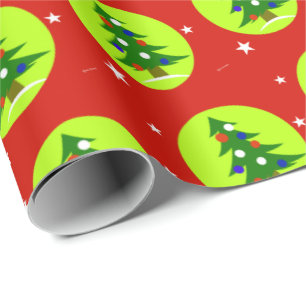 Papel de embrulho de Natal patriótico