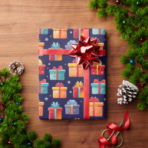 Papel de embrulho de Natal personalizado