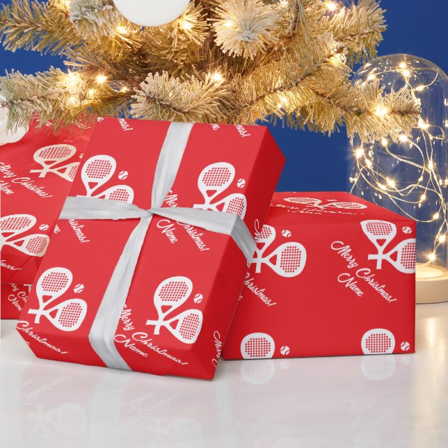 Papel de embrulho de Natal personalizado para espo (Feriados)
